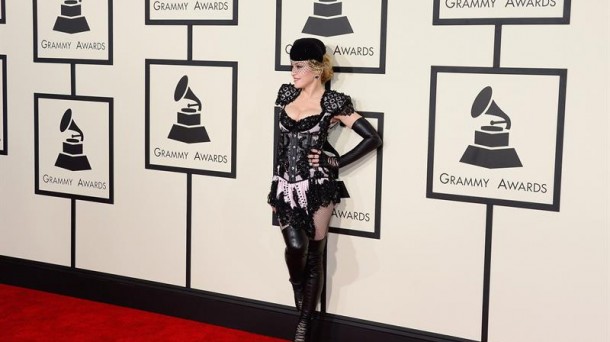 Madonna Grammy Sariak. EFE