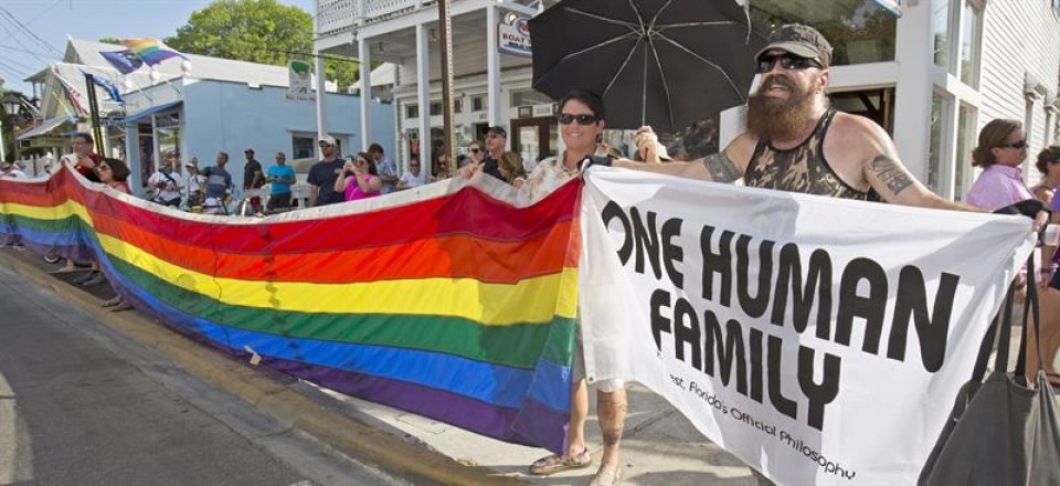 Manifestación del Orgullo Gay en Estados Unidos. Foto: EFE