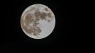 Superluna en Elgoibar. Foto: Vicente Guinea