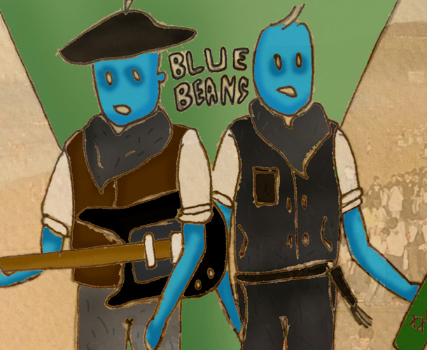 BLUE BEANS 