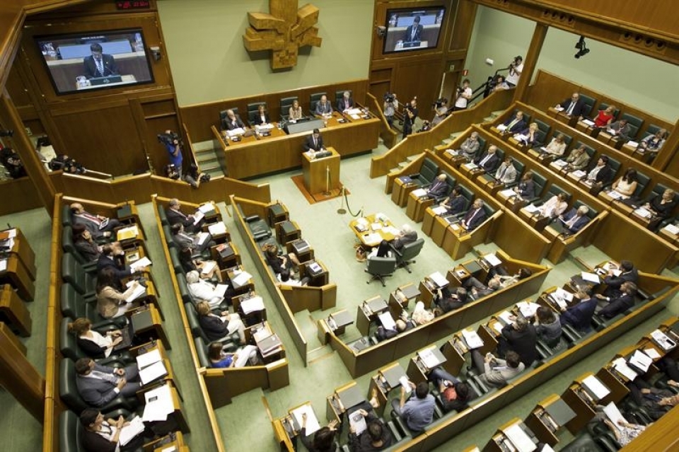 El Parlamento Vasco.