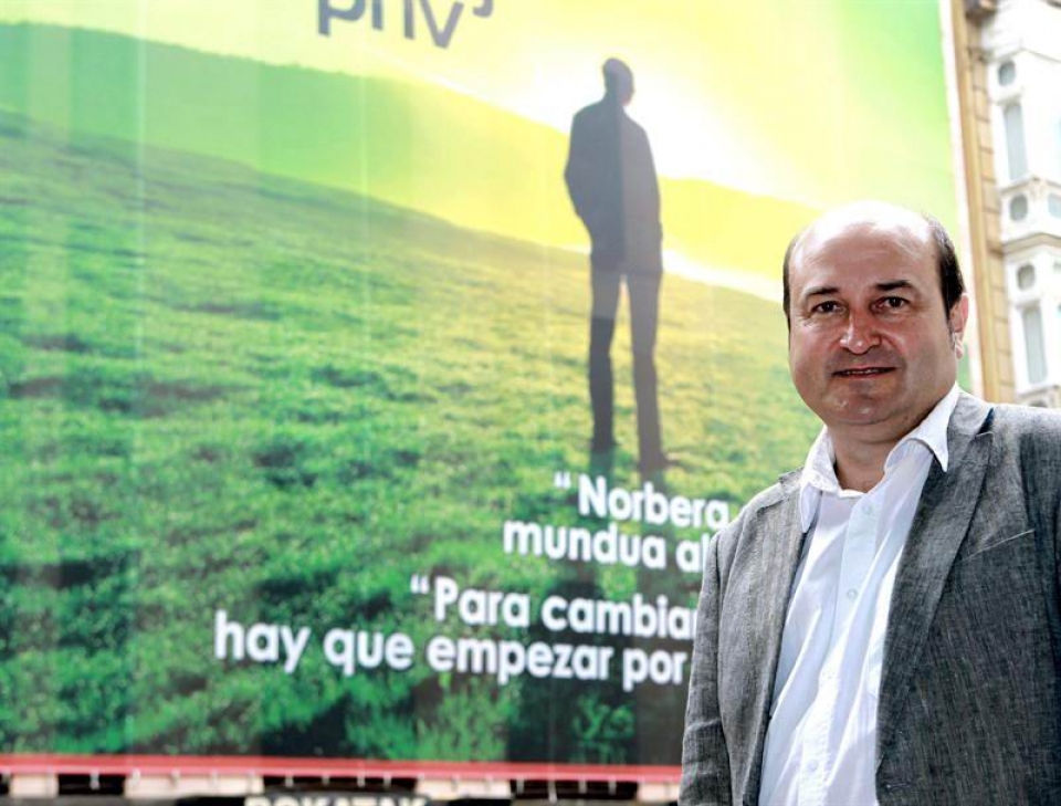 El presidente del BBB del PNV, Andoni Ortuzar. Foto: EFE