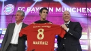 Presentación de Javi Martínez con el Bayern Munich