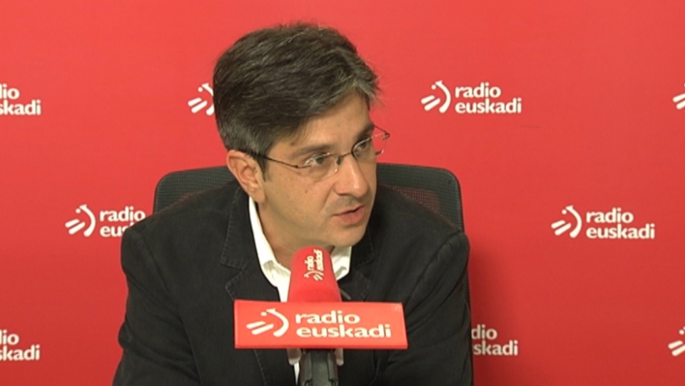 Mikel Arana, Radio Euskadin. Argazkia: EITB.
