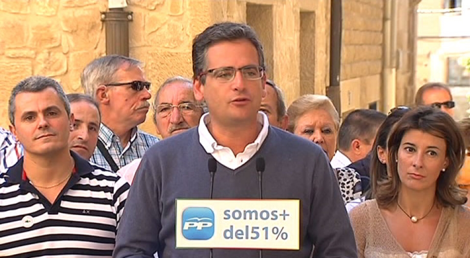 Antonio Basagoiti, presidente del PP vasco y candidato a lehendakari