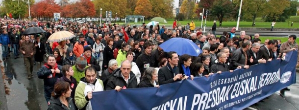 Manifestation de Herrira à Bayonne. Photo: EFE