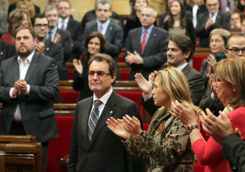 Artur Mas Generalitateko presidente izendatu dute berriz ere