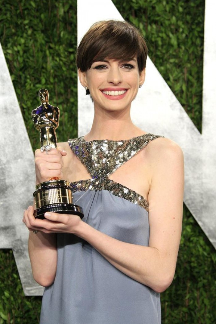 Anne Hathaway Vanity Fair fiesta Oscars 2013 EFE