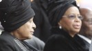 Winnie Mandela y Graca Machel. EFE