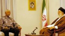 Nelson Mandela eta Ayatollah Ali Khamenei. Argazkia. EFE.
