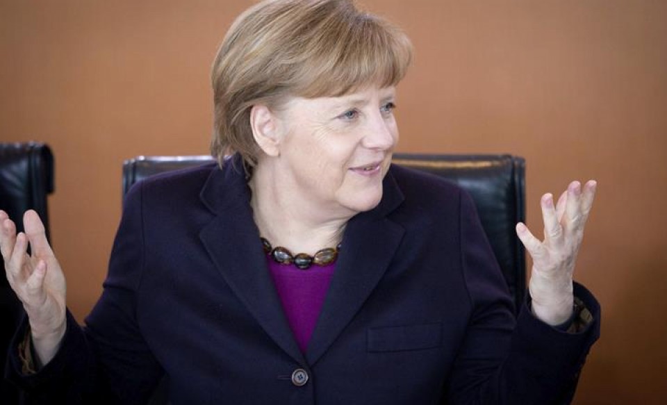 La canciller alemana, Ángela Merkel. 
