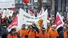 Protestas en Alemania. Foto: EFE