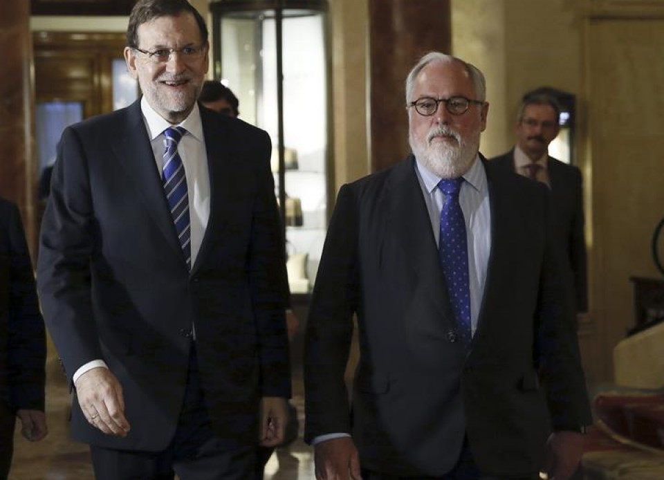 Mariano Rajoy eta Jean Claude Juncker. EFE