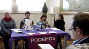 Hego Euskal Herriko idazkari nagusiak aurkeztu ditu Podemosek