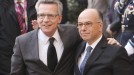 El ministro francés Bernard Cazeneuve y Thomas de Maziere, ministro alemán. EFE