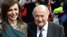 Blatter y Linda Barras