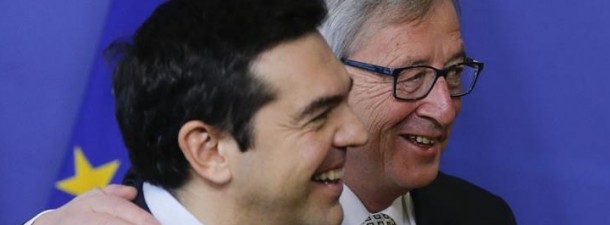 Alexis Tsipras Claude Juncker EFE
