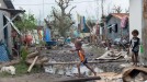 el archipiélago de Vanuatu, devastado. Foto: EFE