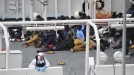 Tragedia en el Mediterraneo. Foto: EFE