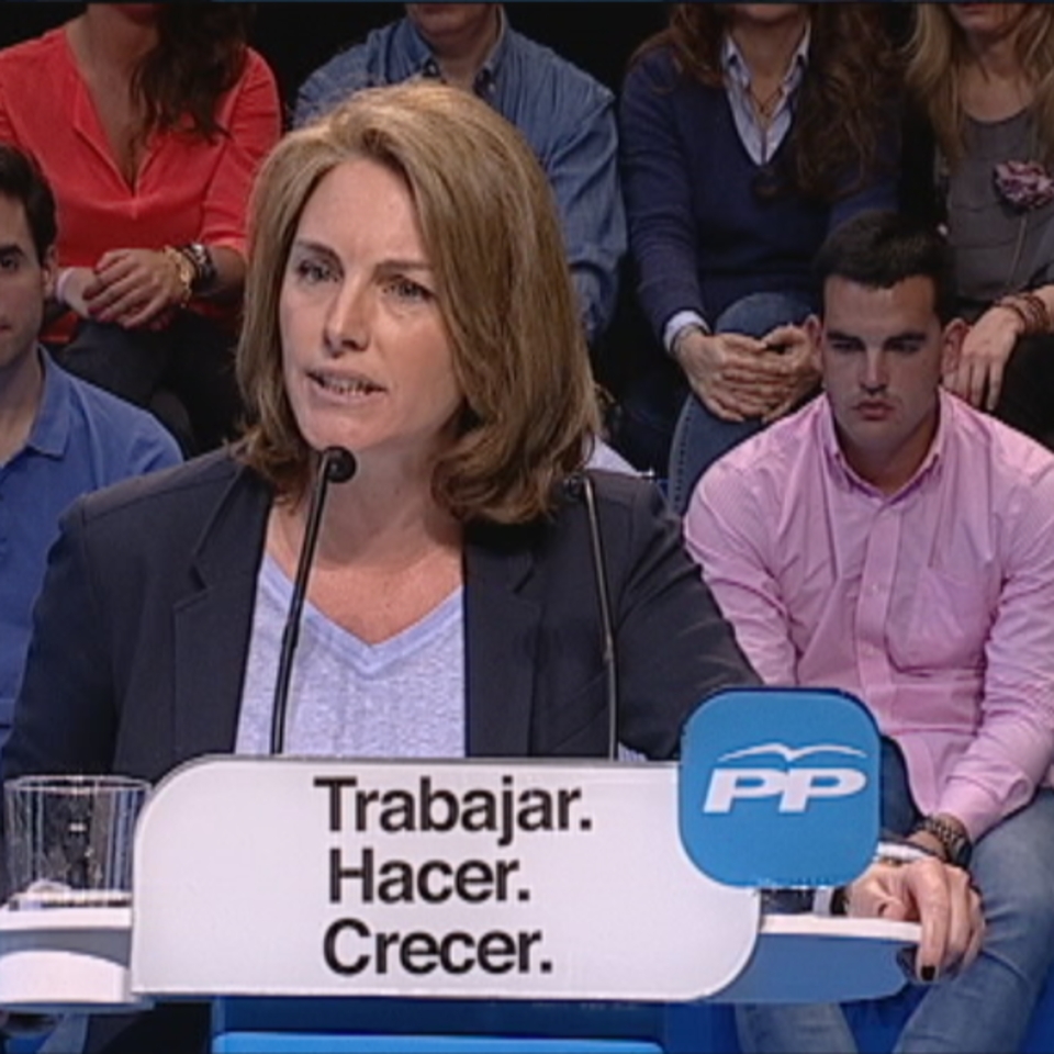 La presidenta del PP vasco, Arantza Quiroga. Foto de archivo: EFE