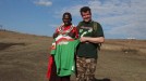El jefe de la tribu Masai apoyando el Athletic!