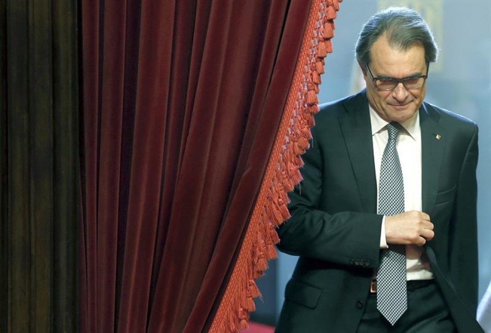 Artur Mas Kataluniako Generalitateko presidentea. EFE