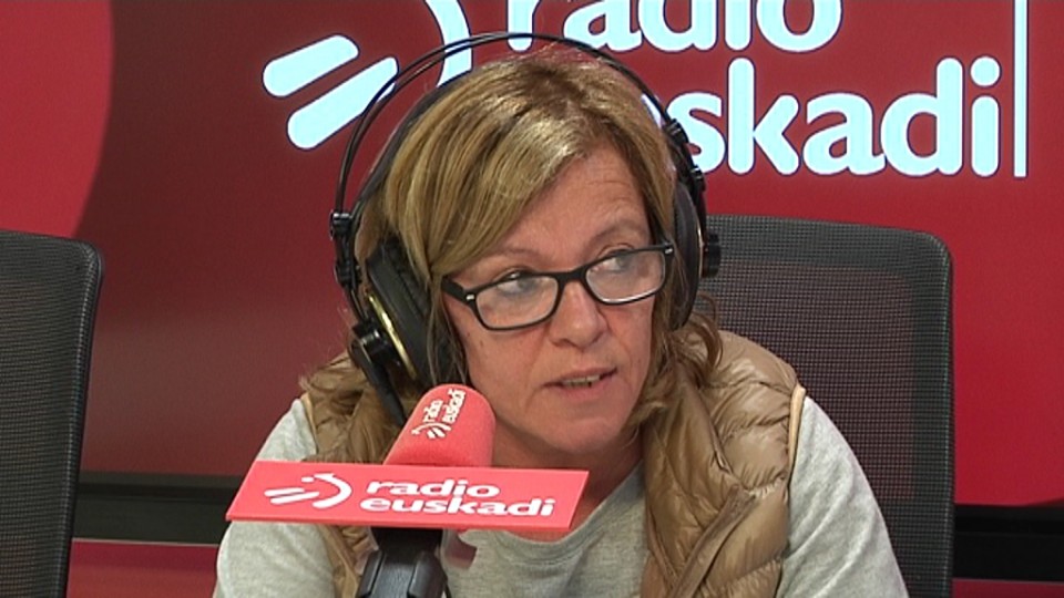 Miren Gallastegi, Radio Euskadin. Irudia: EiTB