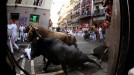 Los toros de Garcigrande, los segundos más rápidos. Foto: EFE