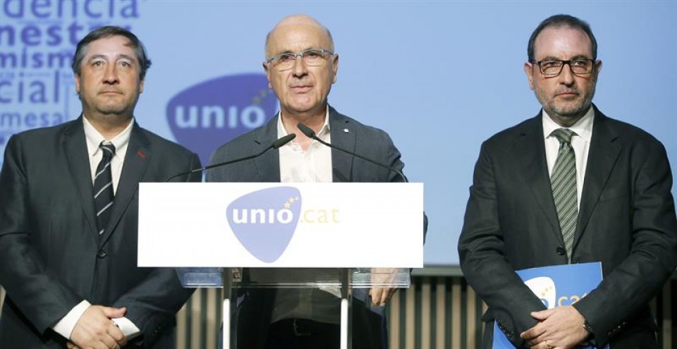 Josep Antoni Duran Lleida Unioko buruzagia. Argazkia: EFE
