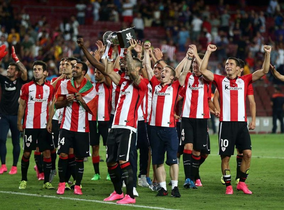 El Athletic, campeón de la Supercopa / EFE.