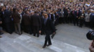 El presidente de la Generalitat, Artur Mas, en las escaleras del tribunal. Foto: EFE