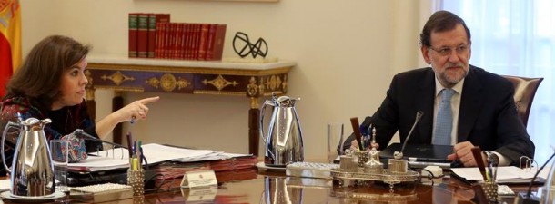Rajoy Ministroen Kontseilua Katalunia efe