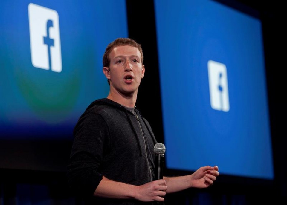 Mark Zuckerberg, Facebookeko fundatzaileetako bat. Argazkia: EFE.