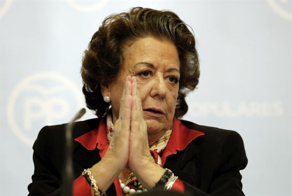 La senadora del PP y exalcaldesa de Valencia, Rita Barberá. Imagen de archivo