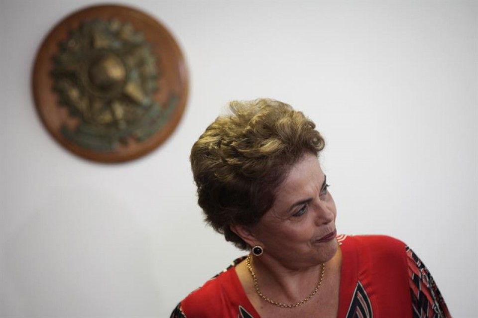 ilma Rousseff Brasilgo presidentea.