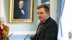 Sigmundur David Gunnlaugsson Islandiako lehen ministroa. Argazkia: EFE