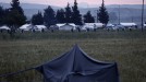 Desalojan el campamento de refugiados de Indomeni (Grecia) Foto: EFE