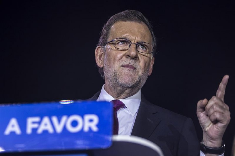 Mariano Rajoy. Argazkia EFE