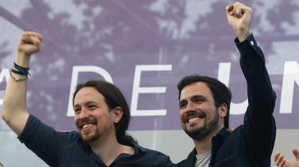 Iglesias Garzon Unidos Podemos hauteskunde kanpaina