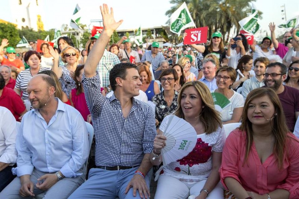 Pedro Sanchez PSOE hauteskunde kanpaina