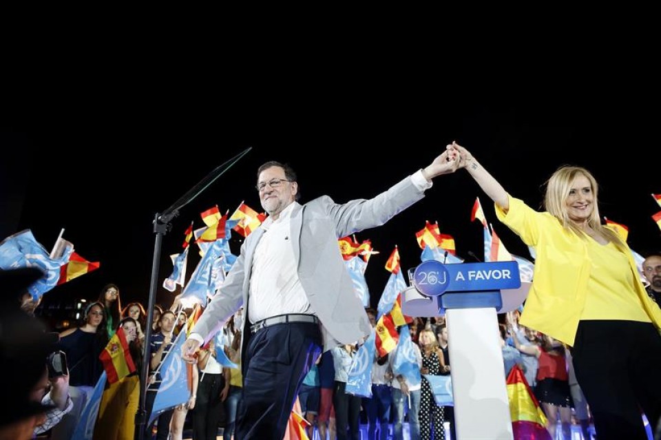 Mariano Rajoy PPren presidentegaia. Argazkia: EFE