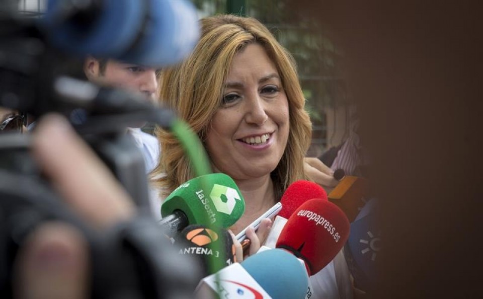 Susana Diaz, Andaluziako presidentea. Argazkia: EFE