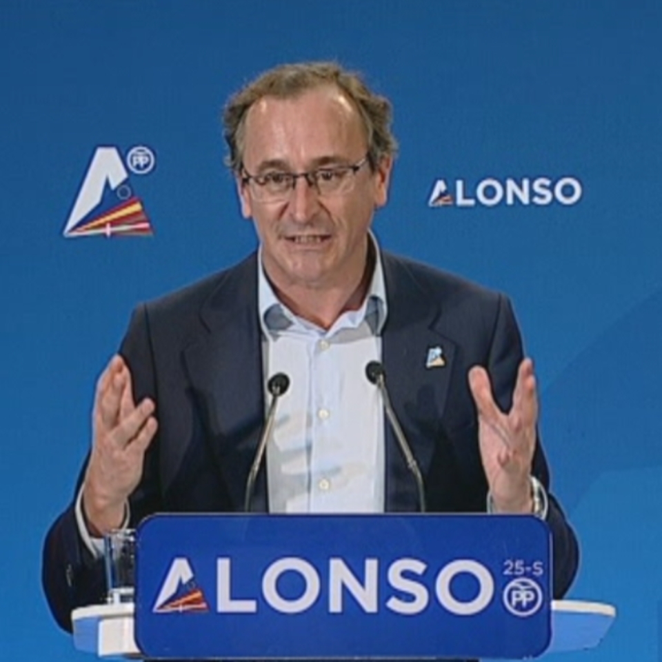 El candidato del PP a lehendakari, Alfonso Alonso.