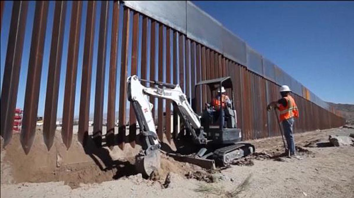 Muro Estados Unidos México Bloqueado Temporalmente Parte Del Plan De Trump 