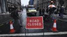 Calles cerradas en Londres. Foto: EFE