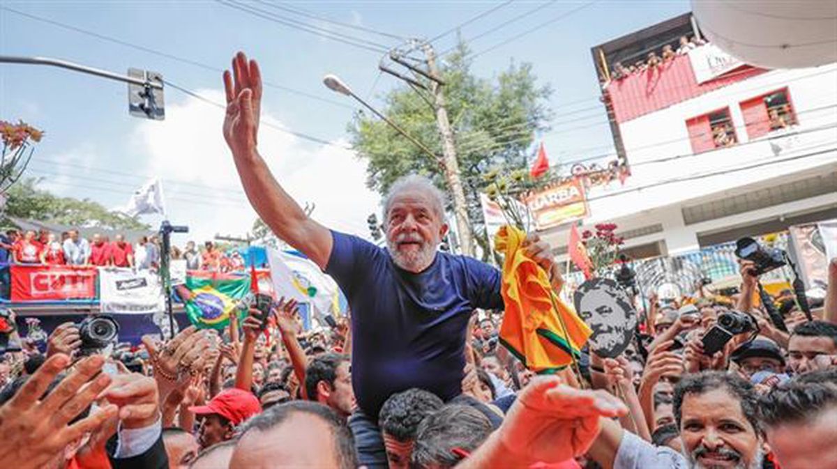 El expresidente brasileño Luiz Inácio Lula da Silva. Foto: EFE