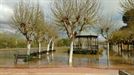 Inundaciones en Tudela (Navarra). Foto: Euskadi Irratia.