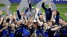 El Leinster celebra su cuarta Champions Cup. Foto: EFE.