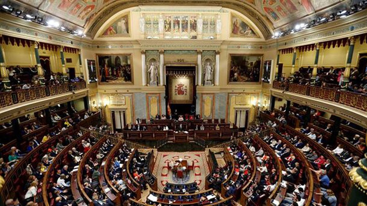 Imagen de archivo del Congreso de los Diputados. Foto: EFE