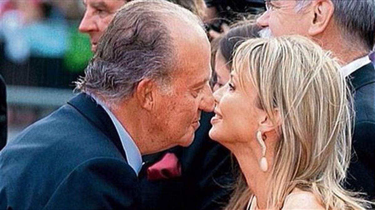 Juan Carlos I y Corinna Larsen. Foto: EiTB